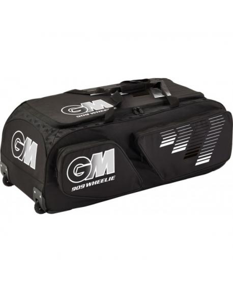 G&M CRICKET BAG 909 WHEELIE Black