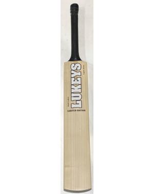 Lukeys White Limited Edition  Junior Cricket Bat