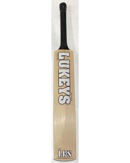 Lukeys White Limited Edition  Junior Cricket Bat