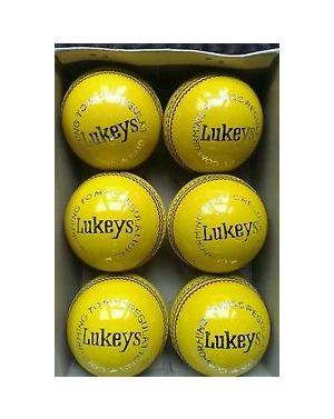 Lukeys Indoor Leather Cricket Ball