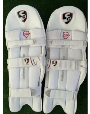 SG Cricket Batting Pads Mens New TEST White