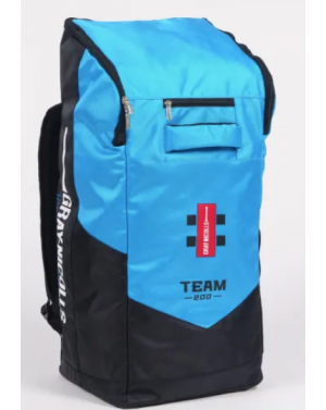 Gray Nicolls Team 200 Duffle Bag - Black/Cyan/black/pink