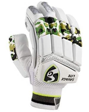 SG Men's Savage LITE Junior Batting Gloves, Multicolour