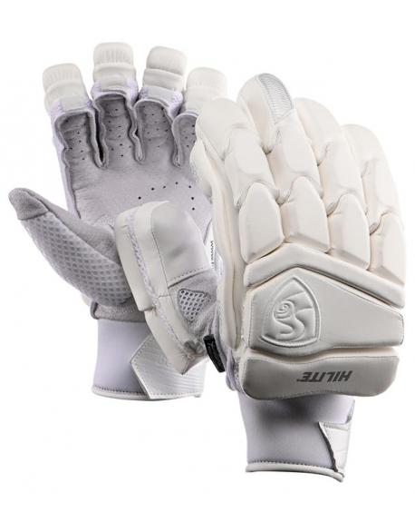 SG HILITE BATTING GLOVES WHITE