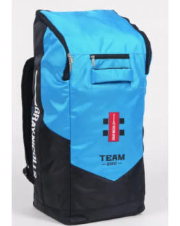 Gray Nicolls Team 200 Duffle Bag - Black/Cyan/black/pink