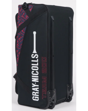  GRAY NICOLLS TEAM 200 WHEELIE - BLACK/CYAN - black/red