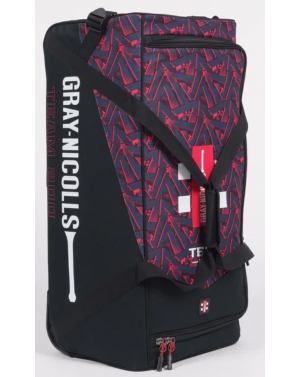  GRAY NICOLLS TEAM 200 WHEELIE - BLACK/CYAN - black/red