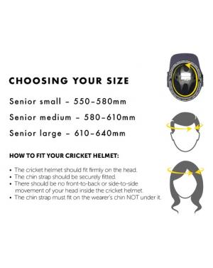 Masuri TF3D T-Line Steel Senior Cricket Helmet