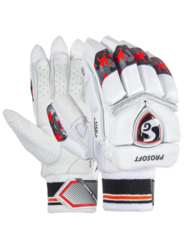SG Prosoft Batting Gloves High Quality Leather Palm