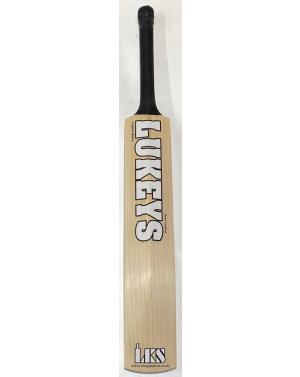 Lukeys White Limited Edition  Junior Cricket Bat