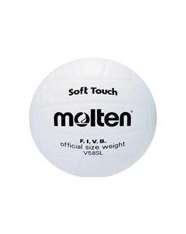 Molten V58SL All White Volleyball