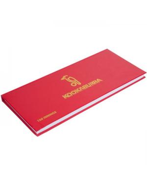 Kookaburra 100 innings hardback scorebook